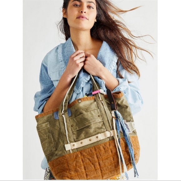 Free People Handbags - Free People Tatum Selvage Tote